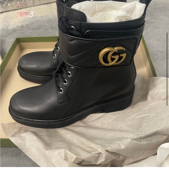 Flores calf Gucci boots for fall - Picture 5 of 9